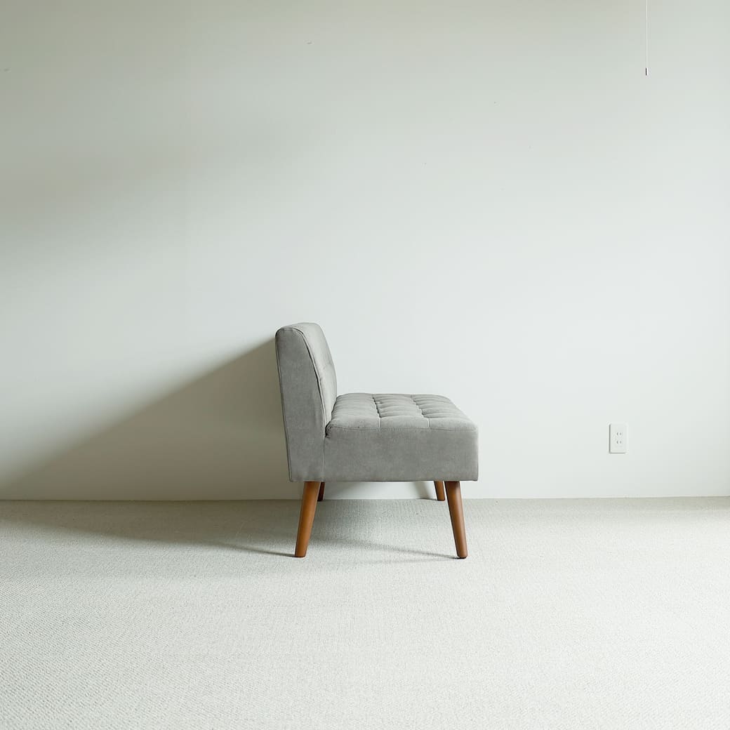 m-sf02 2人掛けソファ mild（ミルド） グレー - miion｜北欧ナチュラル