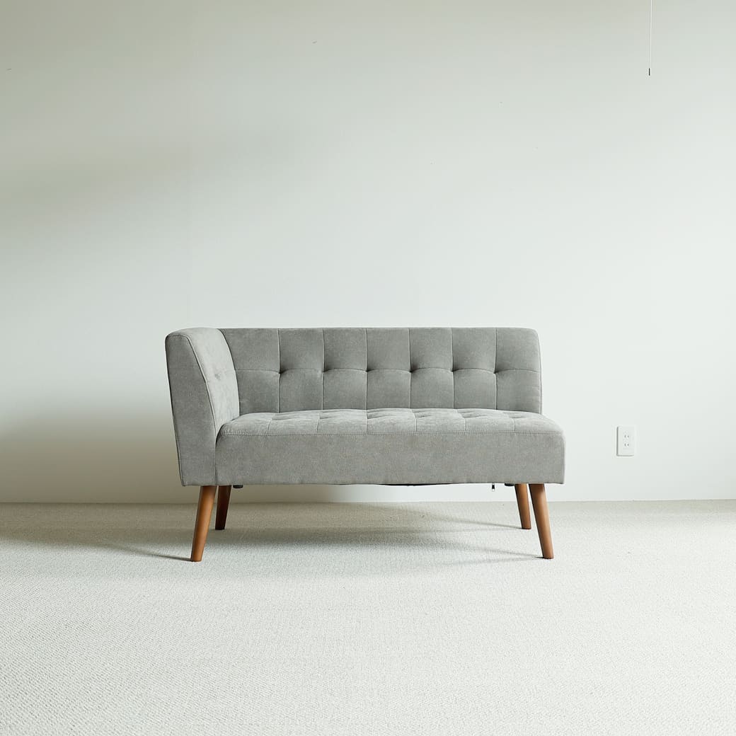 mild カウチソファ 北欧ナチュラルモダン グレー｜miion - miion｜北欧