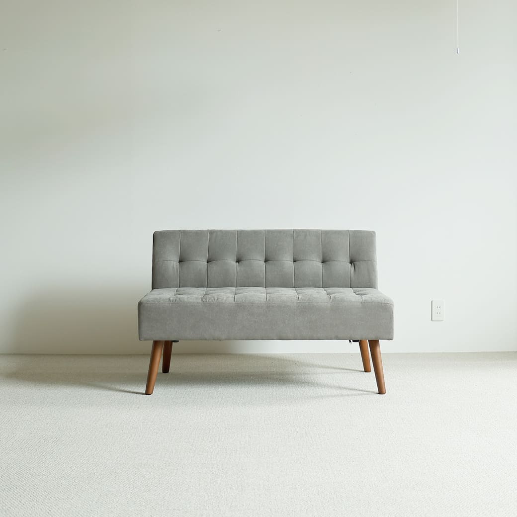 m-sf02 2人掛けソファ mild（ミルド） グレー - miion｜北欧ナチュラル