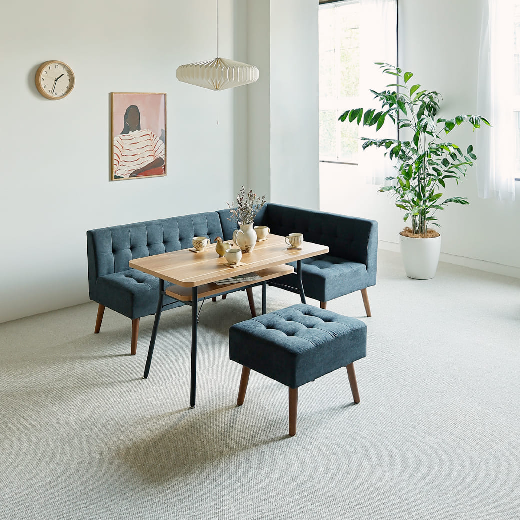 m-sf04 オットマン mild（ミルド） ディープブルー - miion｜北欧