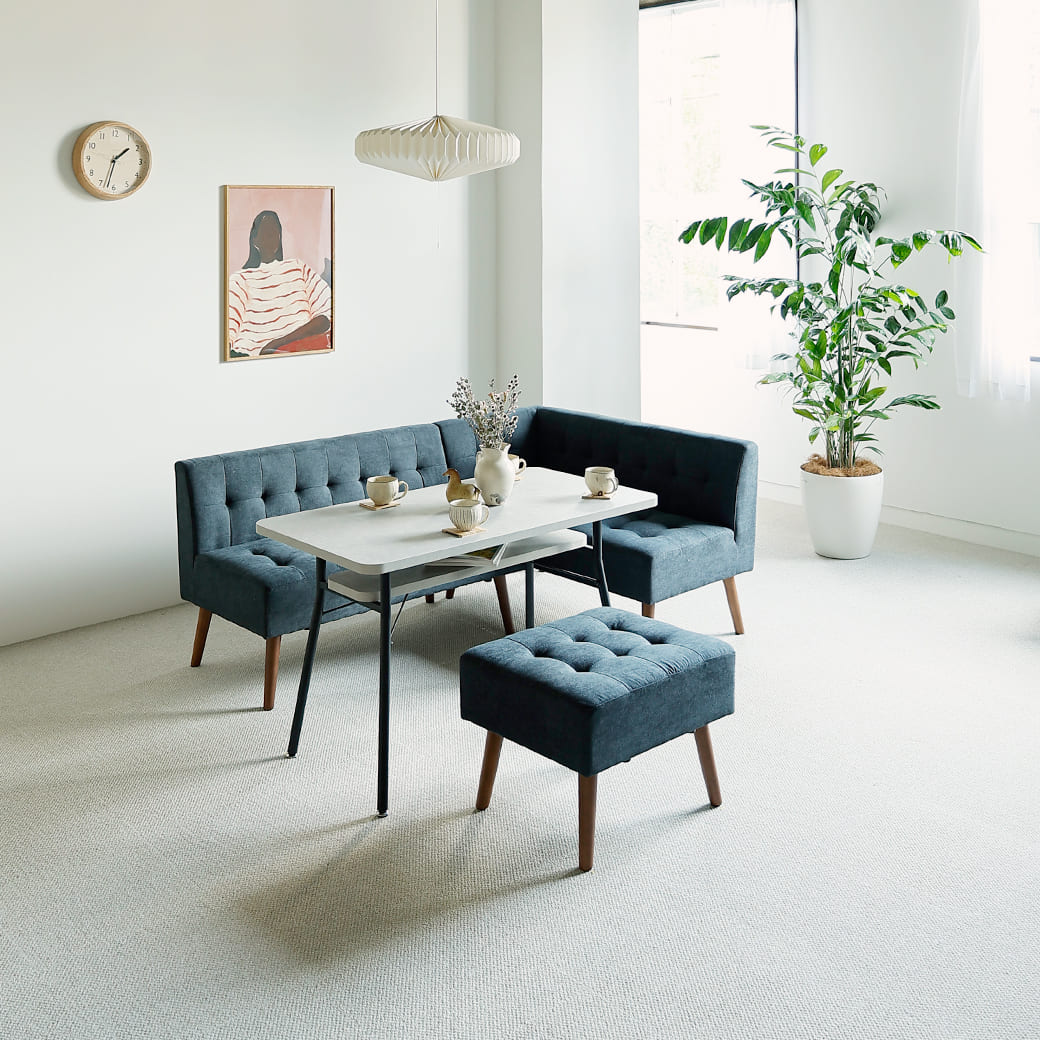 m-sf04 オットマン mild（ミルド） ディープブルー - miion｜北欧