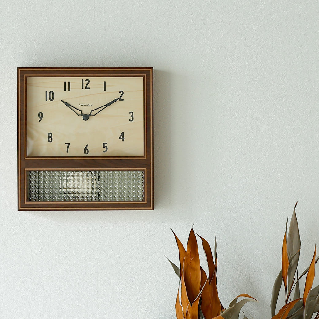 m-cl08 振り子時計 COURT PENDULUM CLOCK WALNUT - miion｜北欧