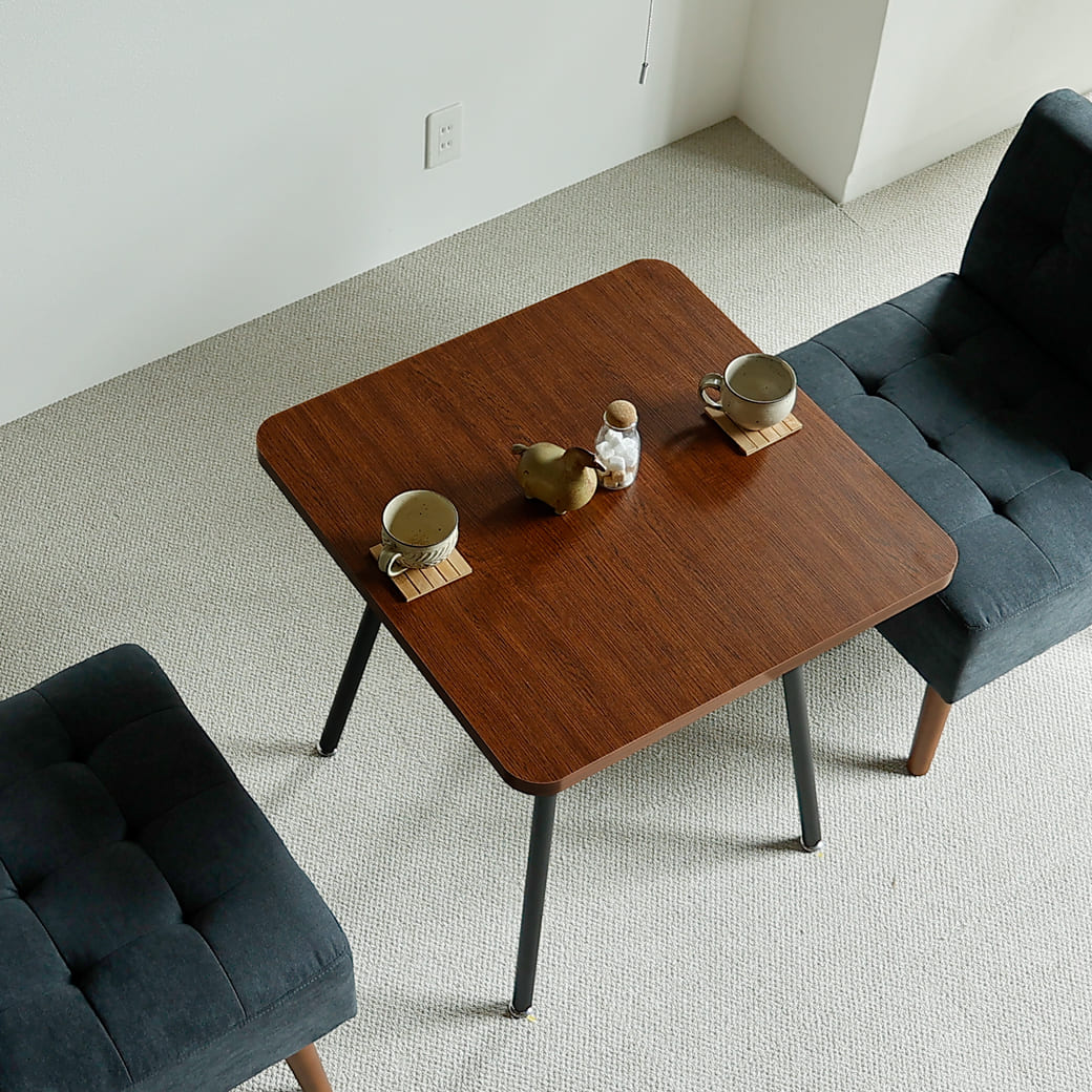 m-dt12 カフェテーブル mild（ミルド） ブラウン - miion｜北欧