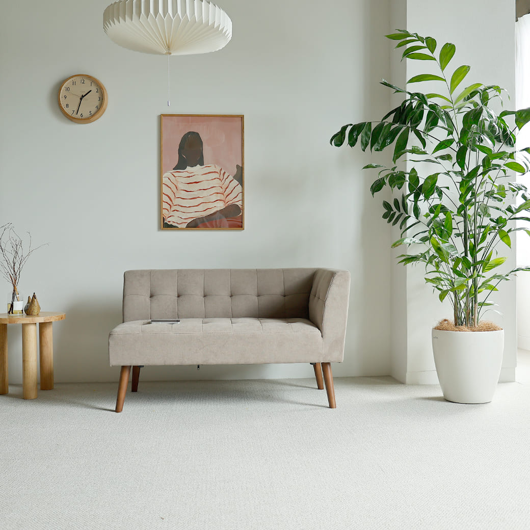 m-sf03 カウチソファ mild（ミルド） サンドベージュ - miion｜北欧