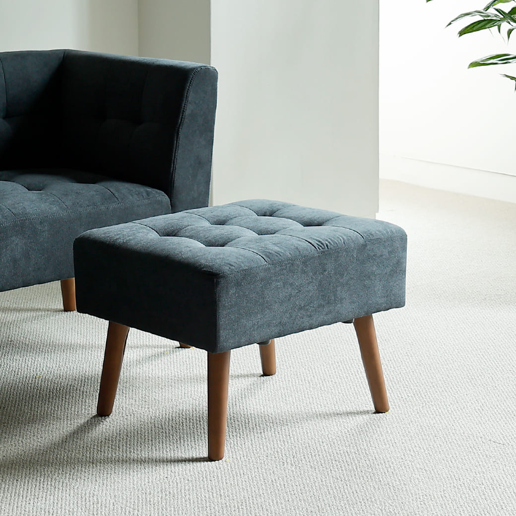 5/31まで出品(送料込)②Francfranc メーネ オットマン メーネ オットマン 2 ライトグレー（W815） | Francfranc（フラン