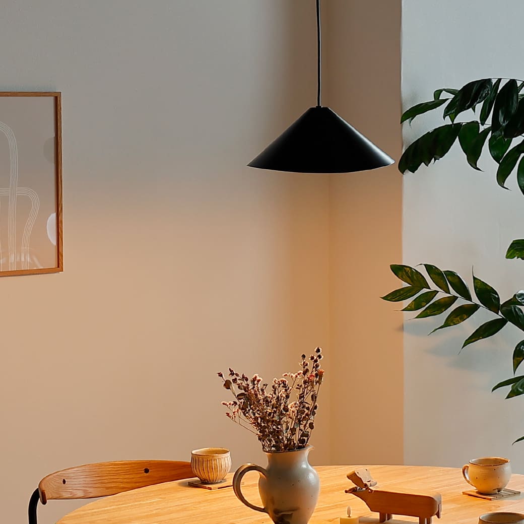 m-pl06 ペンダントライト waft （ワフト）ブラック - miion｜北欧