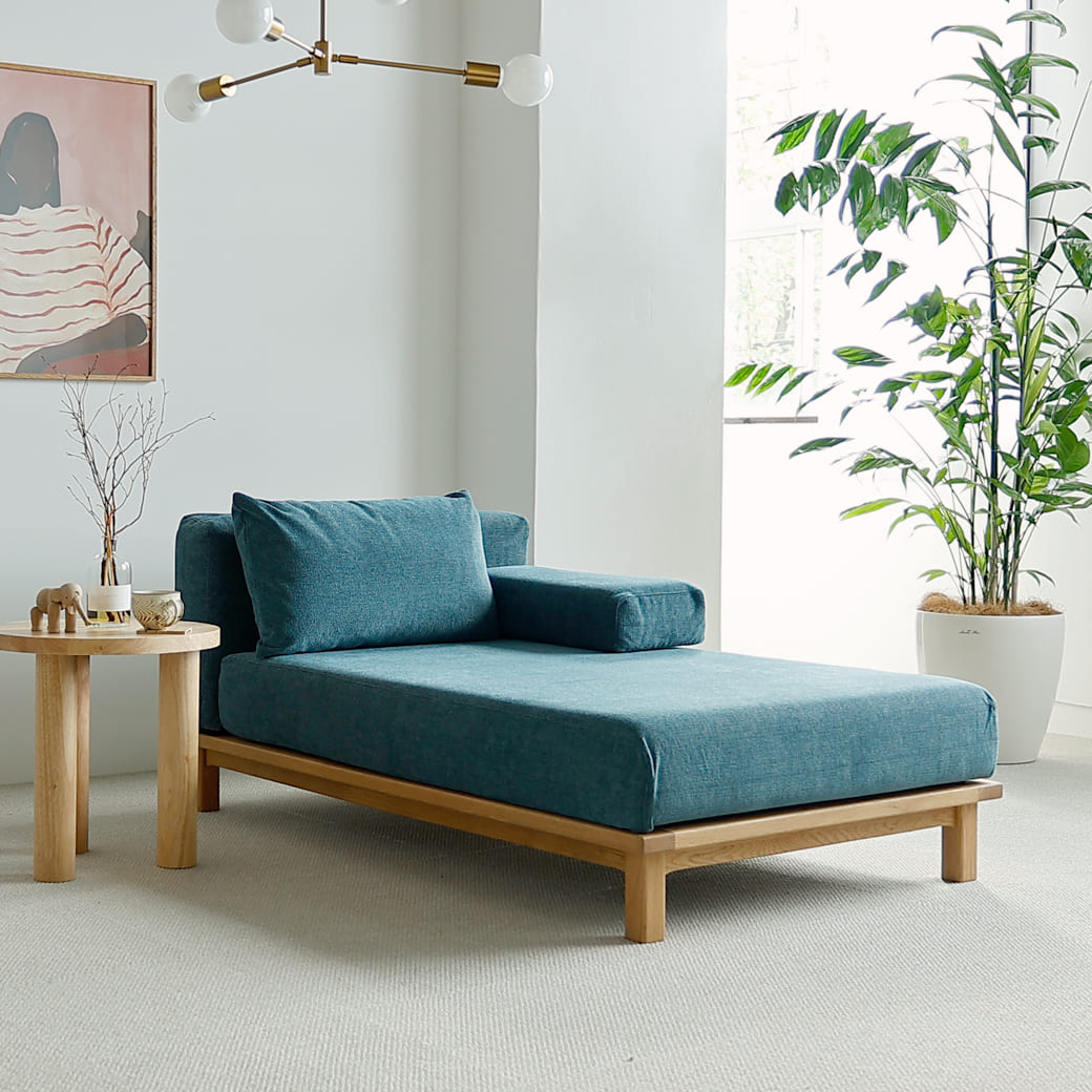 m-sf08 SIEVE rect unit sofa ロングタイプ ブルー