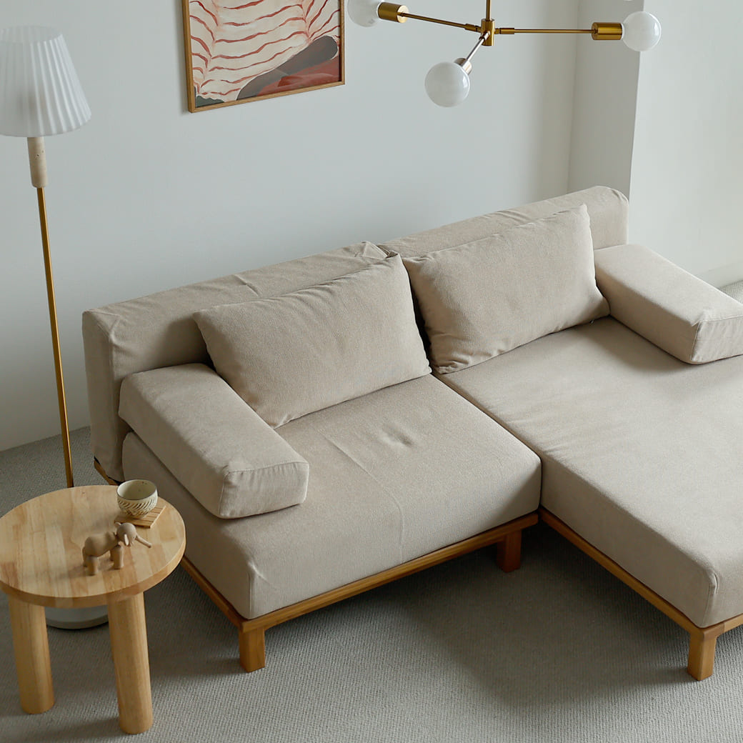 m-sf06 SIEVE rect unit sofa １人掛けタイプ ベージュ