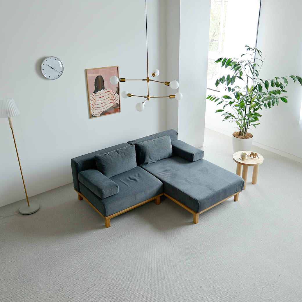 m-sf06 SIEVE rect unit sofa １人掛けタイプ ベージュ