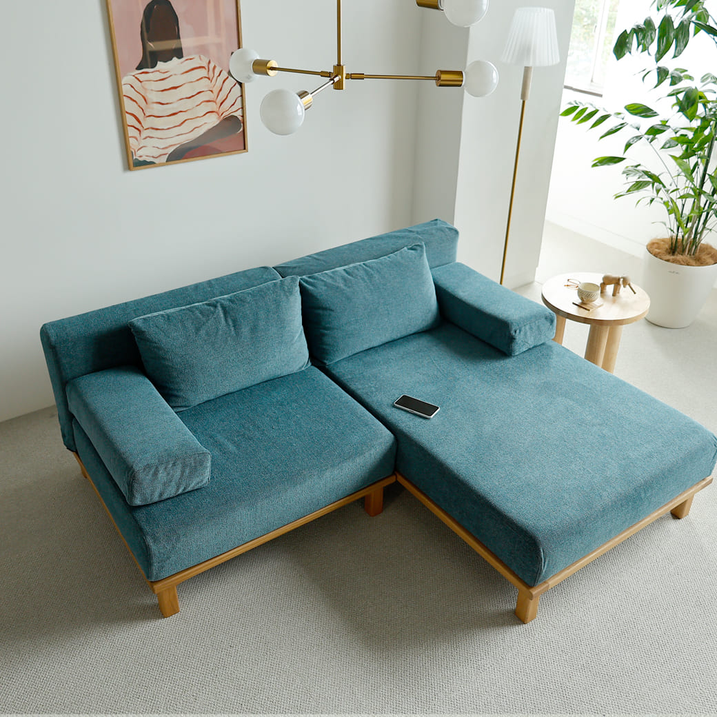 m-sf06 SIEVE rect unit sofa １人掛けタイプ ベージュ