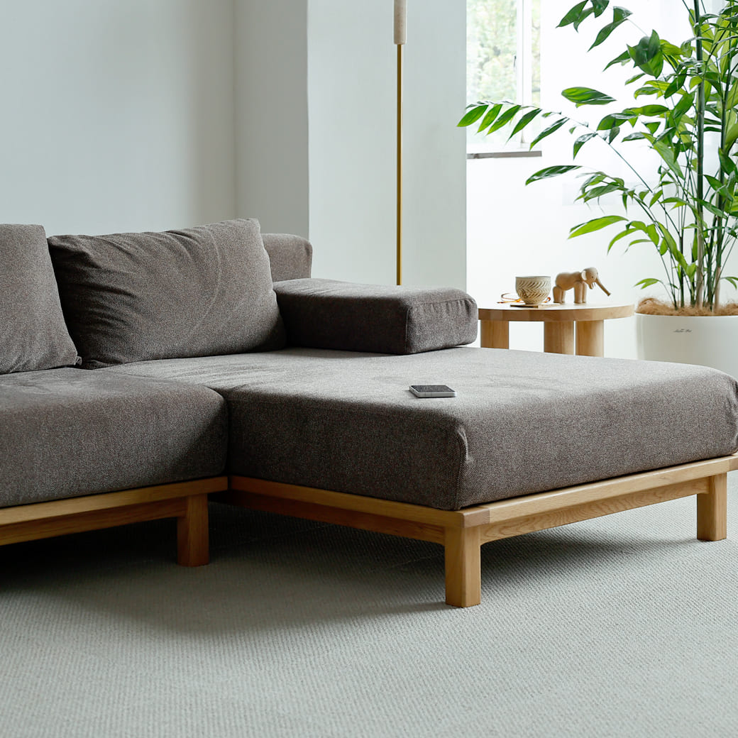 m-sf09 SIEVE rect unit sofa カウチセットAタイプ ブルー
