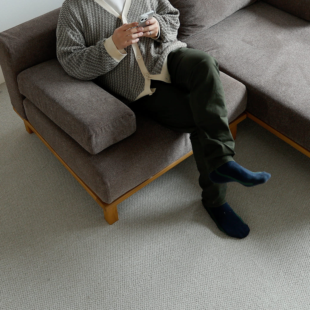 m-sf10 SIEVE rect unit sofa カウチセットBタイプ ブルー