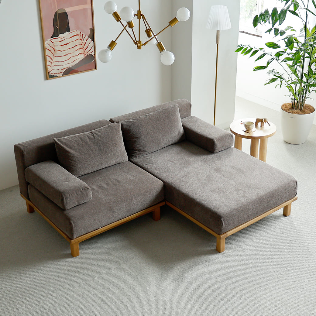 m-sf06 SIEVE rect unit sofa １人掛けタイプ ベージュ