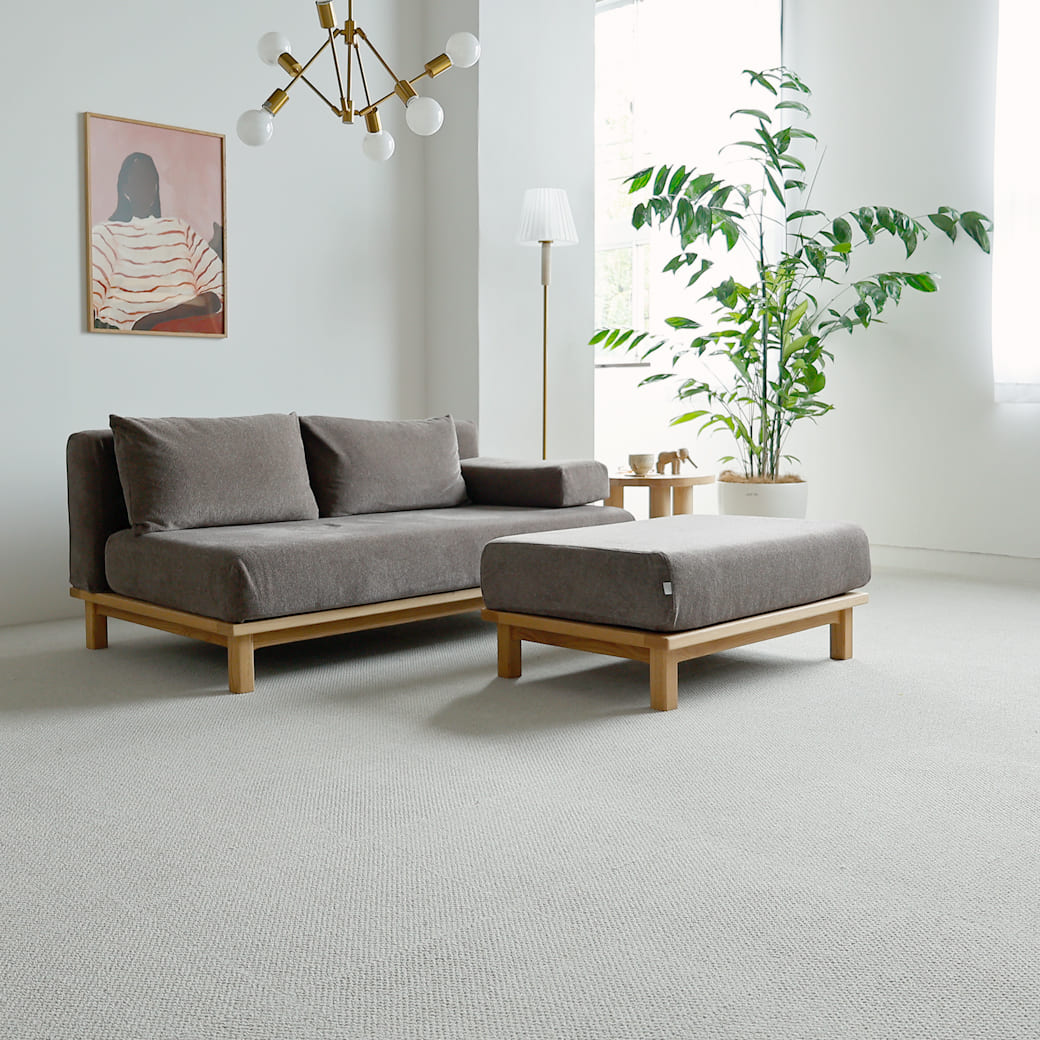 m-sf05 SIEVE rect unit sofa オットマンタイプ ブルー