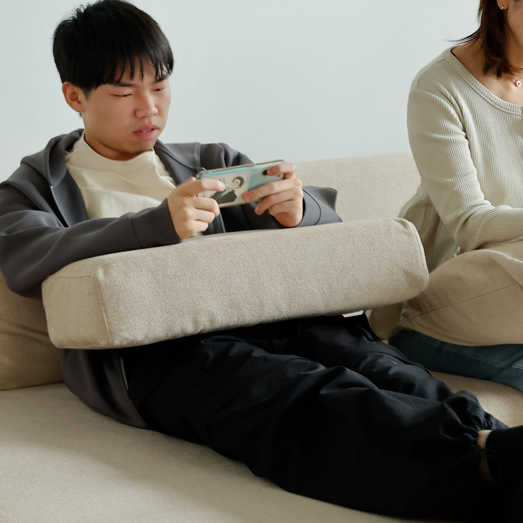 m-sf11 SIEVE rect unit sofa 3人掛けセット ライトブラウン