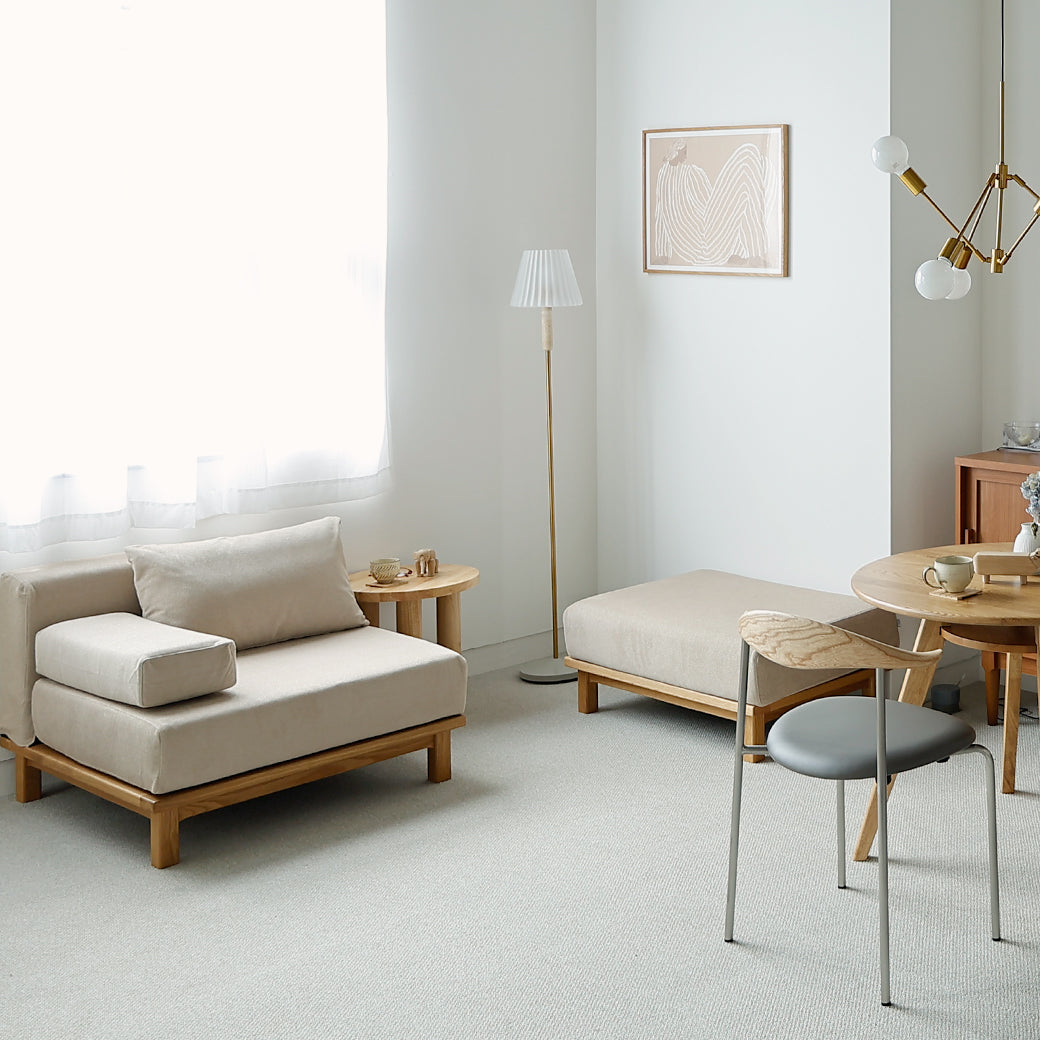 m-sf06 SIEVE rect unit sofa １人掛けタイプ ベージュ