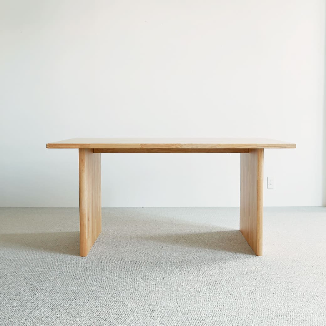 m-dt13 ダイニングテーブル 幅150cm パネル脚タイプ