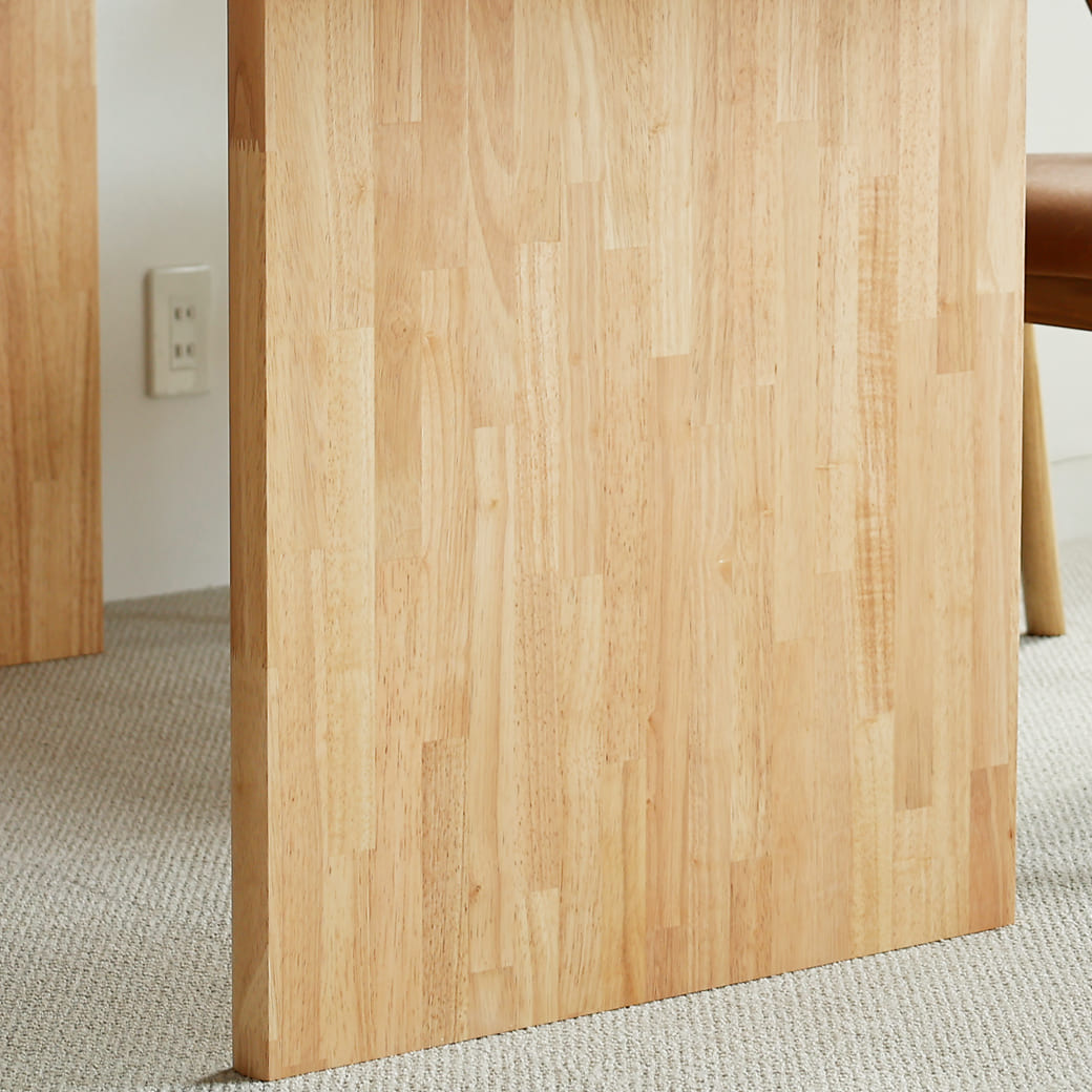 m-dt13 ダイニングテーブル 幅150cm パネル脚タイプ