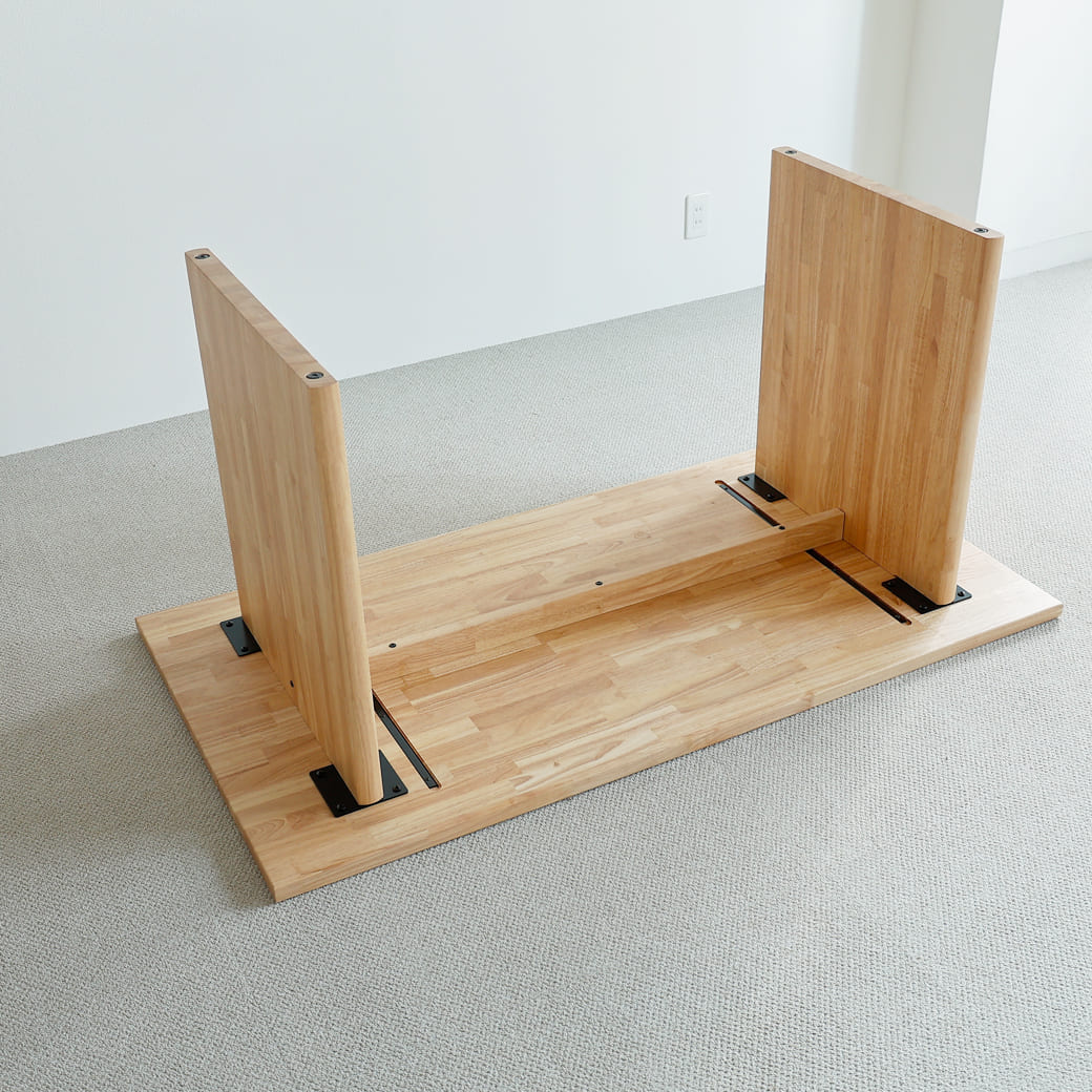 m-dt13 ダイニングテーブル 幅150cm パネル脚タイプ