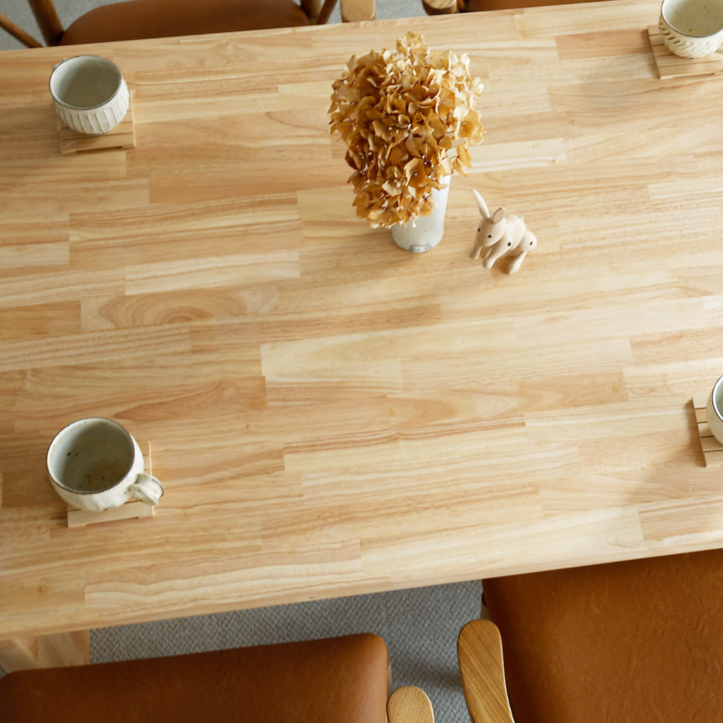 m-dt13 ダイニングテーブル 幅150cm パネル脚タイプ