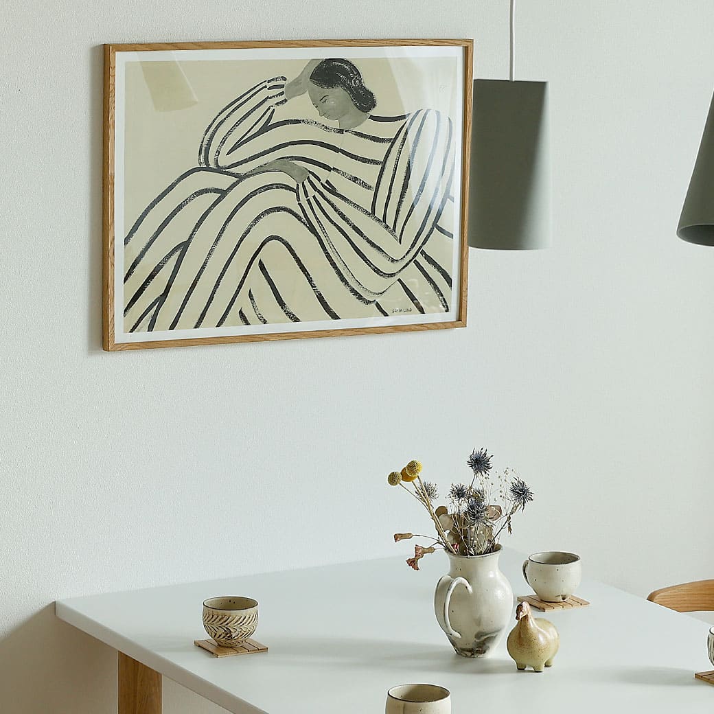 m-po05 アートポスター THE POSTER CLUB Waiting 50×70cm