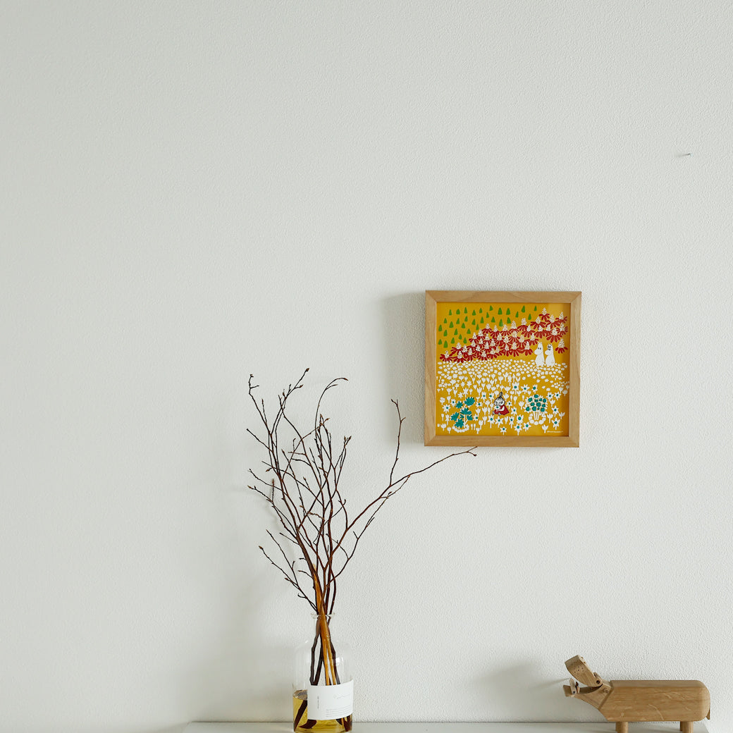 m-po33 アートポスター MOOMIN OHANABATAKE NO LITTLEMY - miion｜北欧