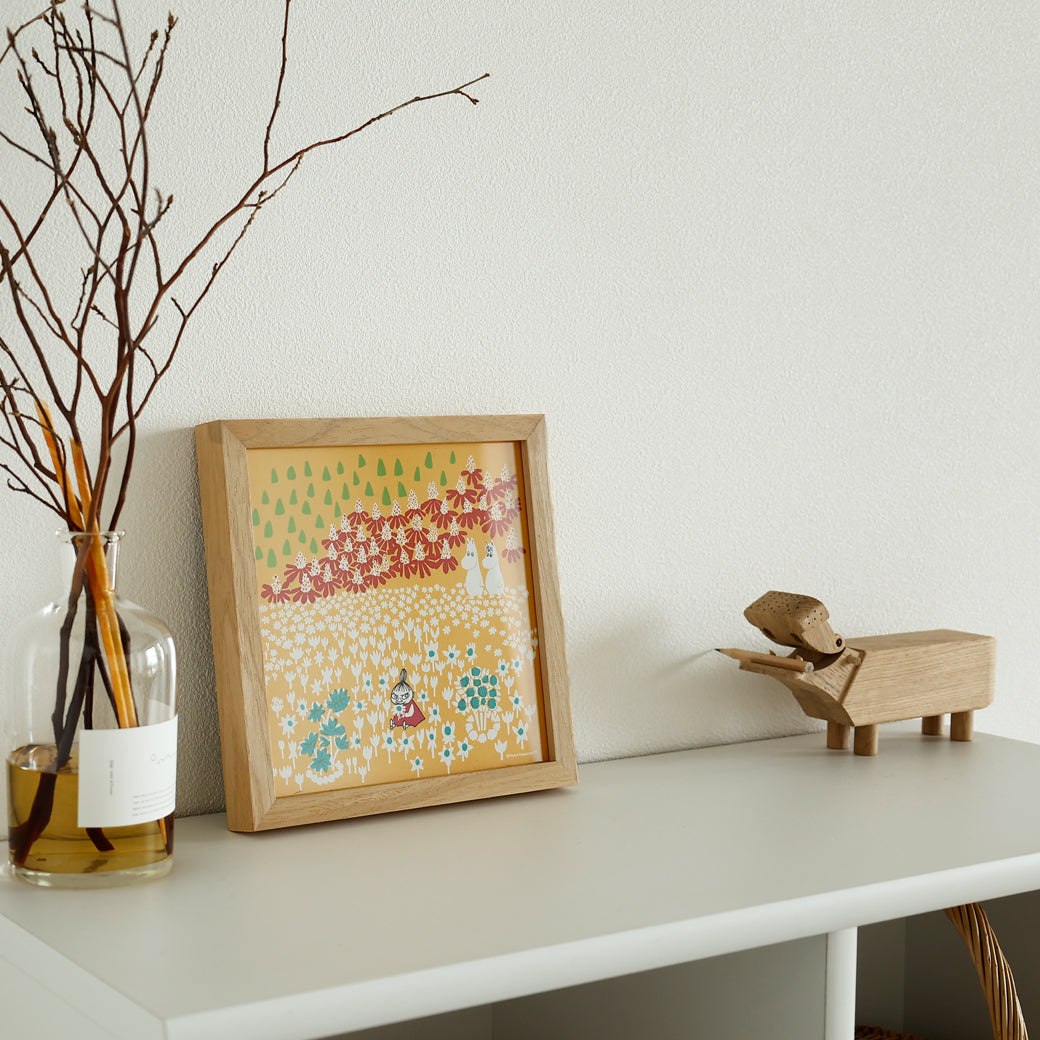 m-po33 アートポスター MOOMIN OHANABATAKE NO LITTLEMY - miion｜北欧