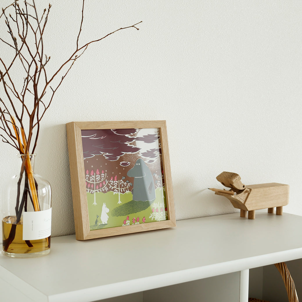 m-po34 アートポスター MOOMIN MORAN TO BATTARI - miion｜北欧