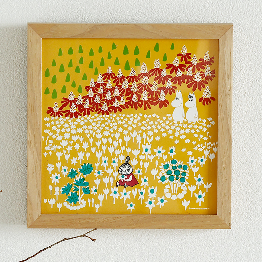 m-po33 アートポスター MOOMIN OHANABATAKE NO LITTLEMY - miion｜北欧