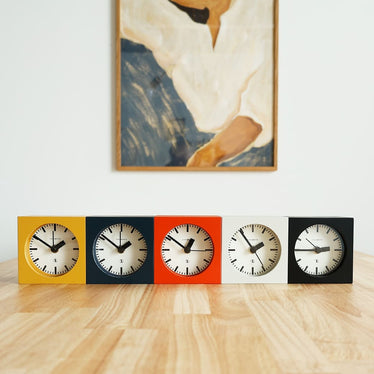 BLOCK DESK CLOCK 置き時計 北欧デザイン 国産｜miion - miion｜北欧
