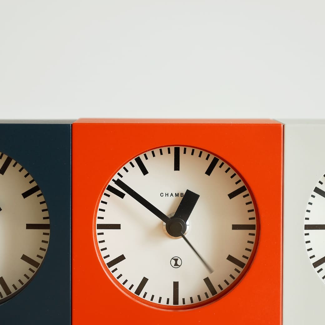 BLOCK DESK CLOCK 置き時計 北欧デザイン 国産｜miion - miion｜北欧