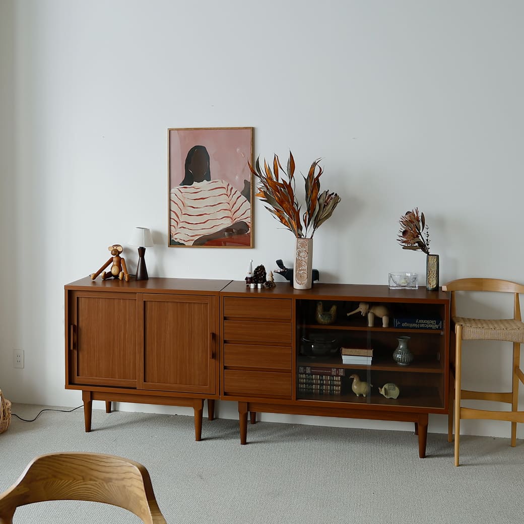 m-po35 アートポスター Paper Collective (ペーパーコレクティブ) Red Stripes 50×70cm