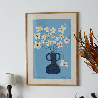 m - po38 アートポスター Paper Collective (ペーパーコレクティブ) Flower Studies 04 50×70cm - miion｜北欧ナチュラルモダン家具・インテリア通販 miion（ミオン）